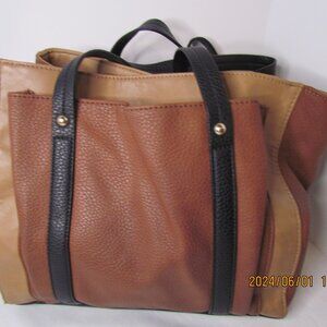 Relic color block tote Bag Make Today Great